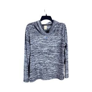 Faded Glory Girls Heathered Gret Cowlneck Sweater Size‎ XL (16-18)